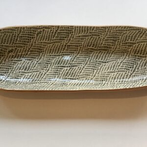 BRAID CHARCOAL BAGUETTE TRAY