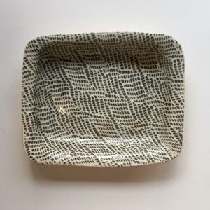 BRAID CHARCOAL SMALL VEGETABLE BOWL