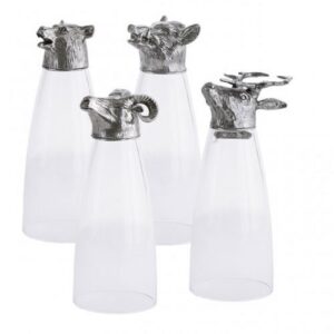 ANIMALE ASSORTED SET OF FOUR PILSNER