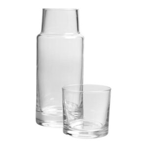 ASCUTNEY CARAFE & GLASS SET
