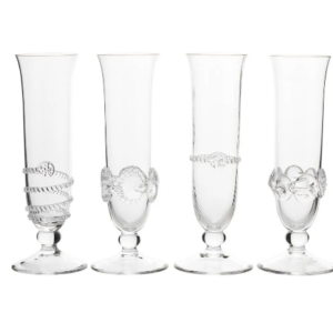 HERITAGE COLLECTION FLUTE SET OF FOUR AST