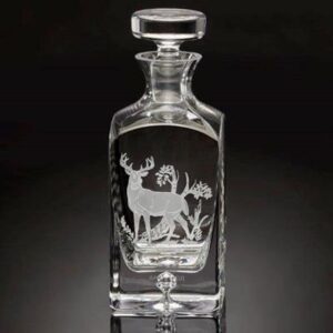 CRYSTAL DECANTER BUCK
