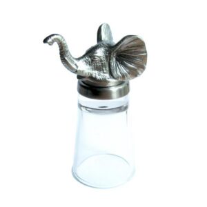 IN VINO VERITAS ELEPHANT SHOT/CORDIAL GLASS