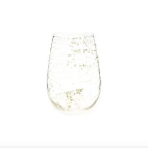 SABAN GLASS GOLD FLAKE WINE