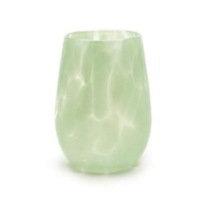 SABAN GLASS FRISTY STEMLESS WINE SAGE