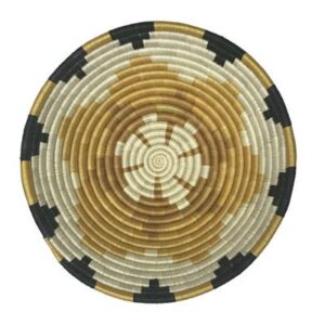 ALL ACROSS AFRICA GREAT LAKES BASKET DIJON/YELLOW