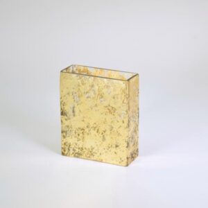 CHILDS STUDIO LLC. LARGE 6" RECTANGULAR VASE