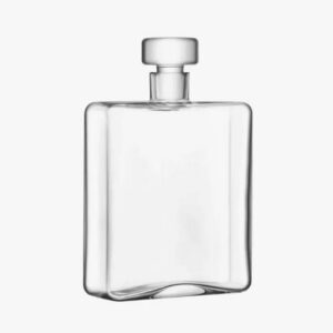 LSA INTERNATIONAL INC CASK WHISKEY OBLONG DECANTER 34OZ