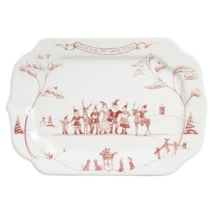 COUNTRY ESTATE WINTER FROLIC LOVE & JOY TRAY