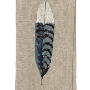 CORAL & TUSK BLUE JAY DINNER NAPKIN