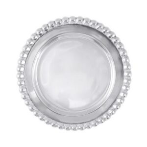 BEADED WINE PLATE