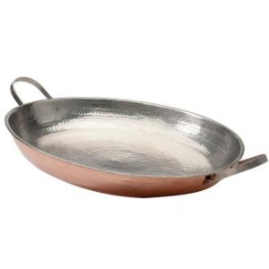 COPPER PAELLA PAN 18"