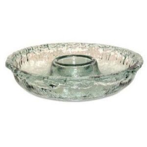 THE POMEROY COLLECTION INCA CHIP AND DIP RECY GLASS