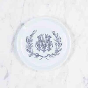 COASTER COUTURE WREATH SINGLE LETTER MONOGRAM
