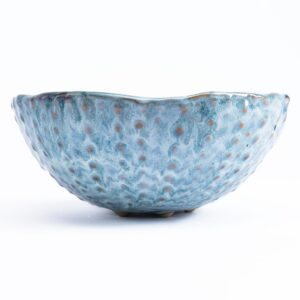 KISS THAT FROG OCEANOLOGY URCHIN DISH BLUE