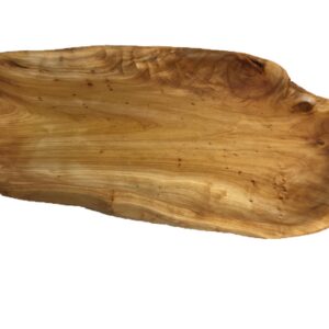 GREENER VALLEY TRADING CORP WOOD PLATTER MED-LARGE