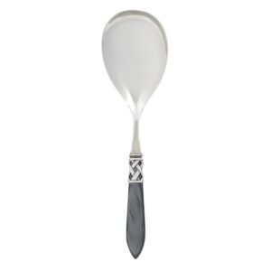 ALADDIN CHARCOAL ANTIQUE CUFF SERVING SPOON