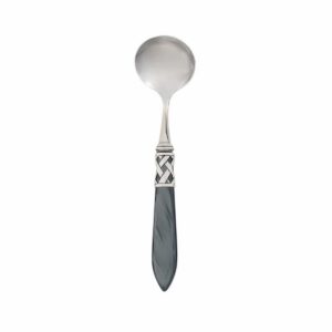 ALADDIN CHARCOAL ANTIQUE CUFF SAUCE LADLE