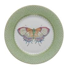 APPLE GREEN LACE DESSERT/BUTTERFLY